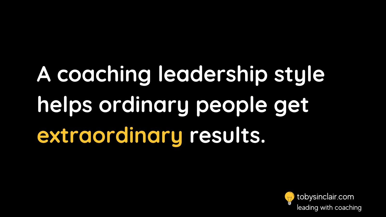 Manager as Coach: How To Lead Better