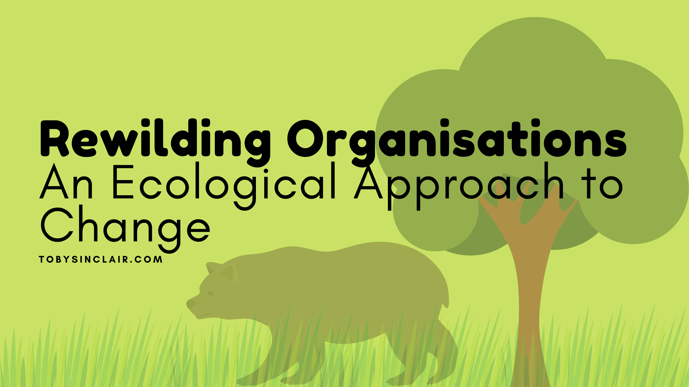 Rewilding Organisations | An Ecological Approach to Change