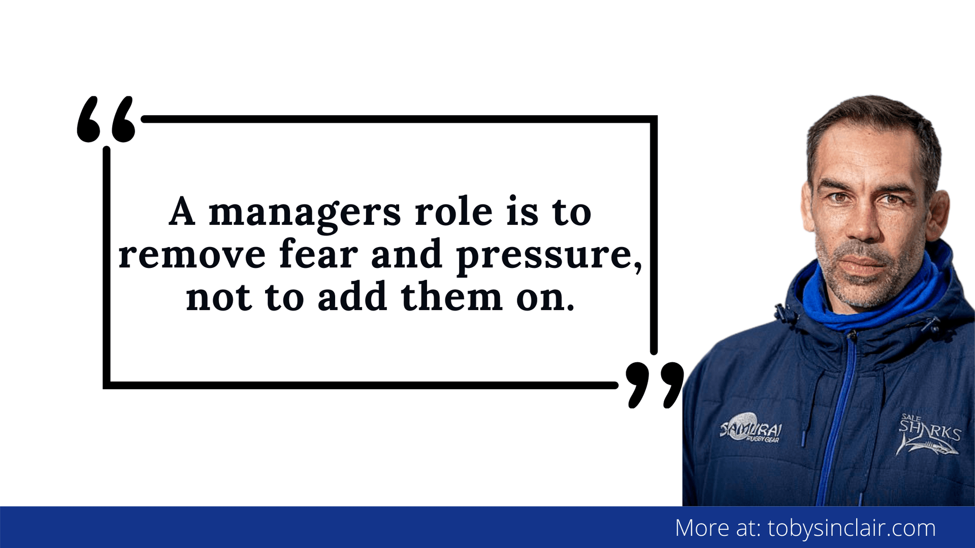 Leadership Lessons: Alex Sanderson | Sale Sharks Rugby