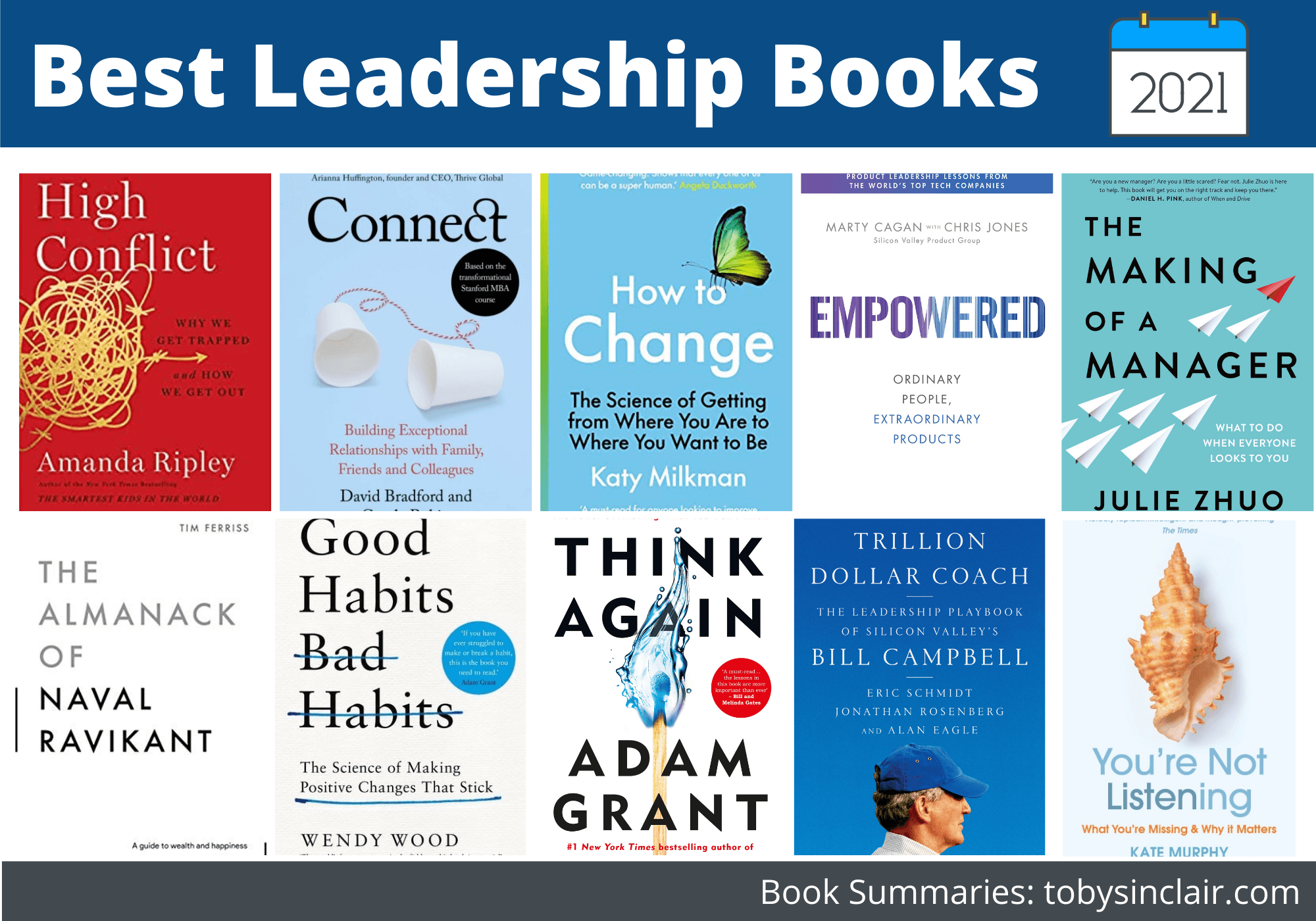 Best Leadership Books 2021