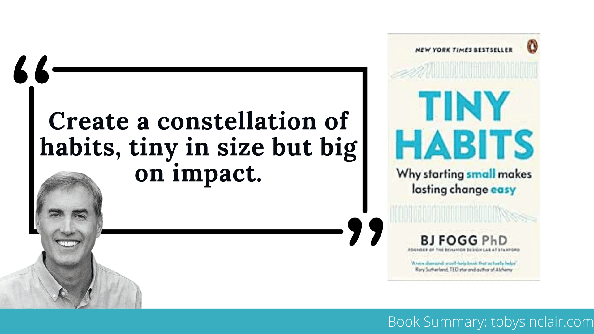 Book Summary: Tiny Habits by BJ Fogg