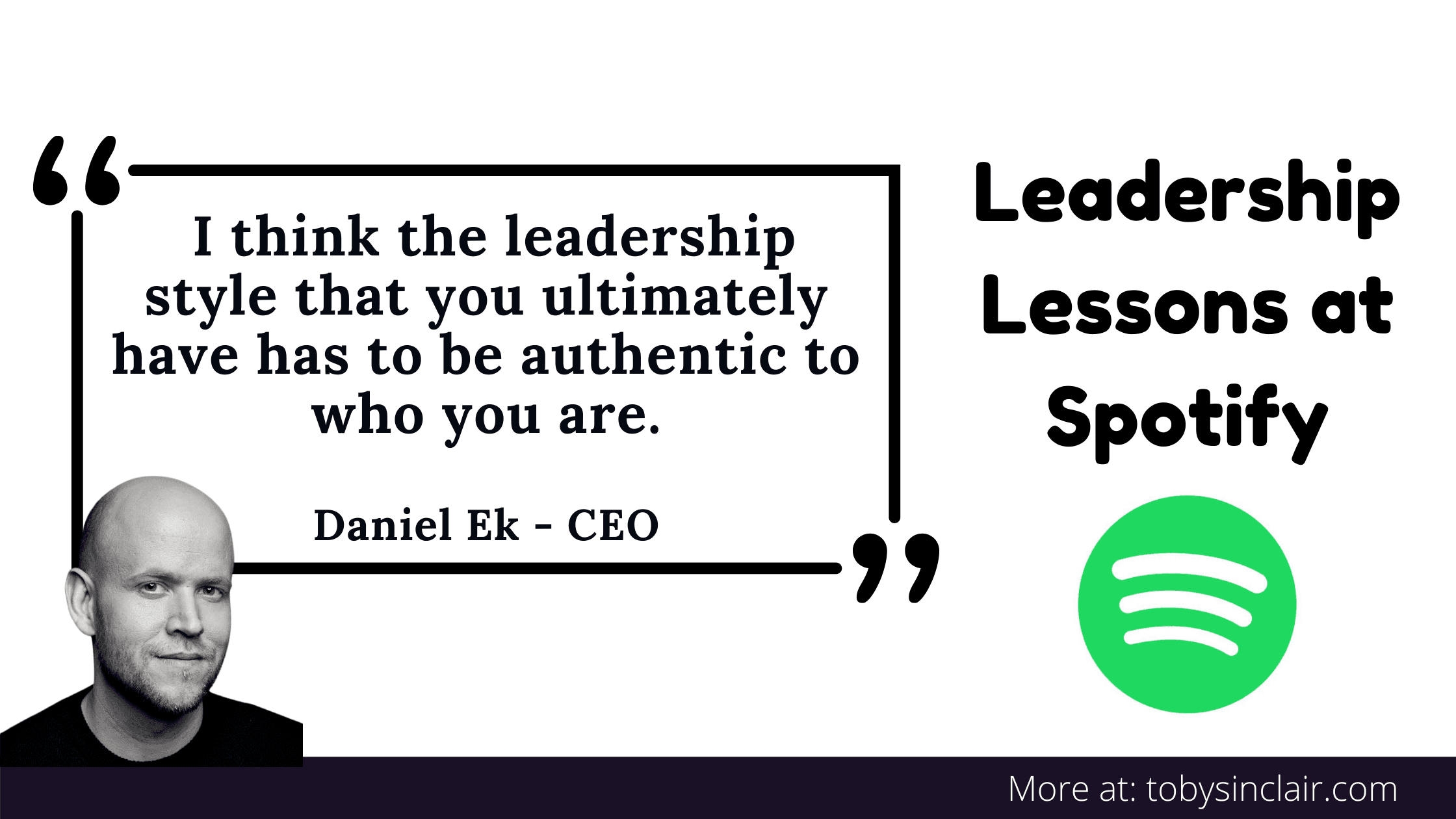 Leadership Lessons: Spotify Daniel Ek