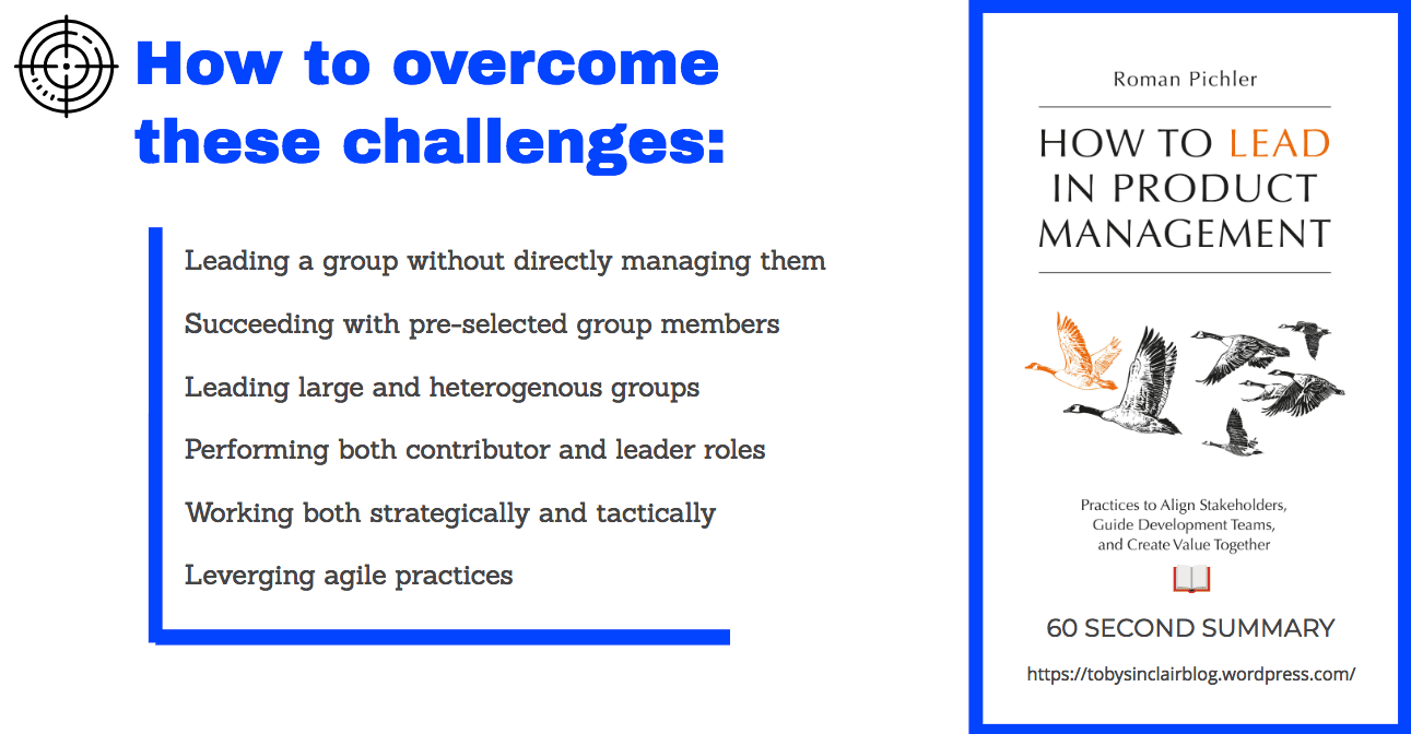 Book Summary: How to Lead in Product Management by Roman Pichler