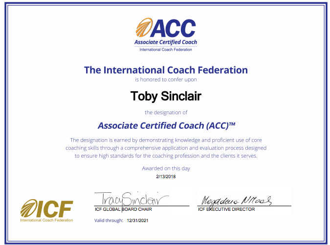 How I became an ICF Associate Certified Coach
