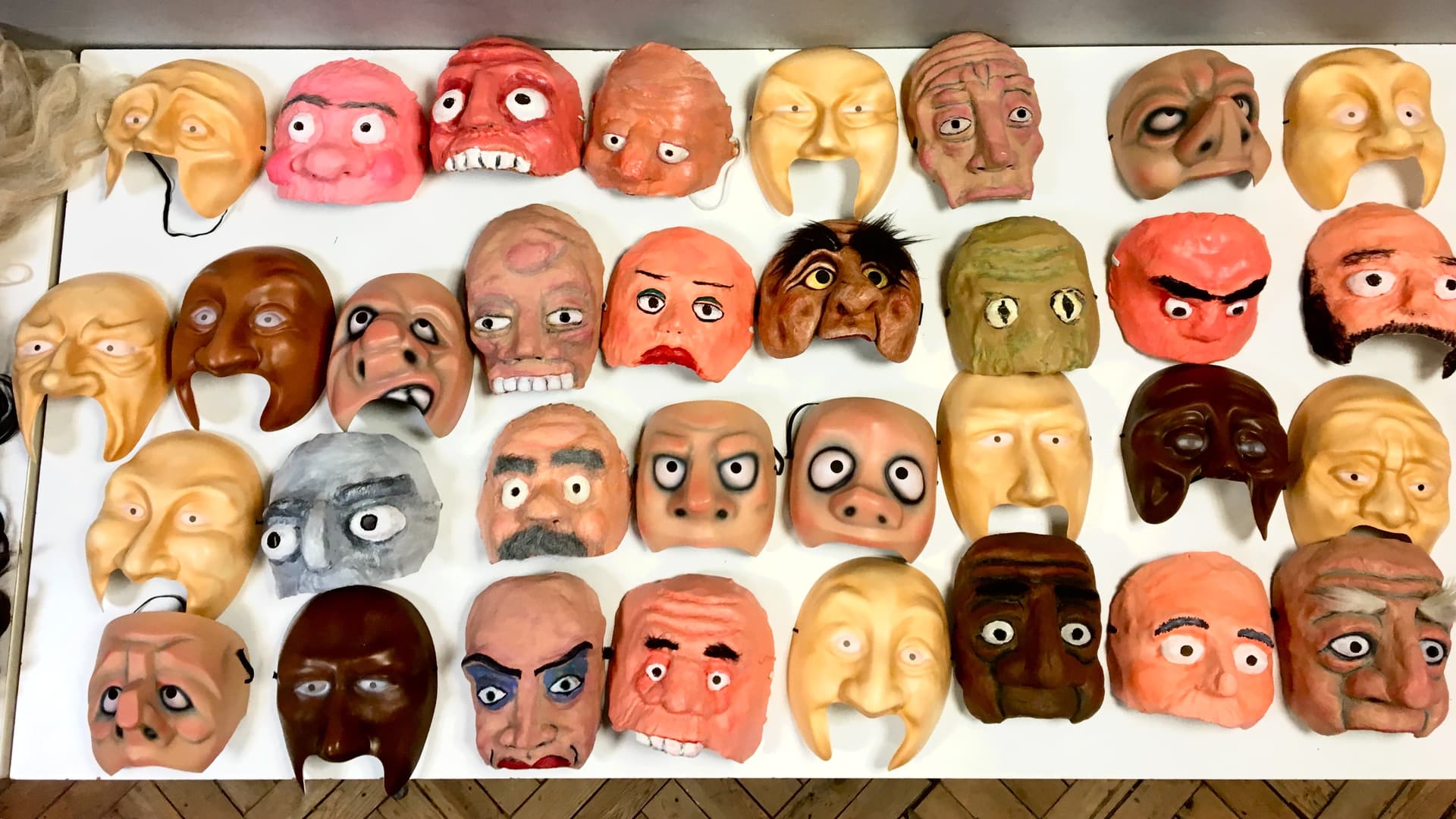 What masks do you wear? My experience at a mask therapy workshop