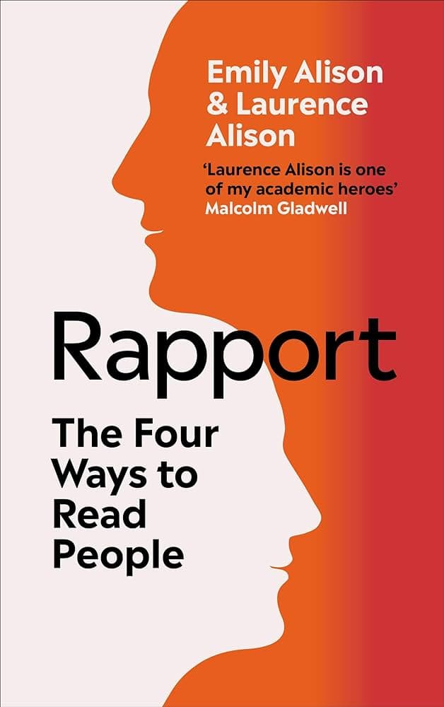 Book Summary: Rapport by Emily Alison and Laurence Alison